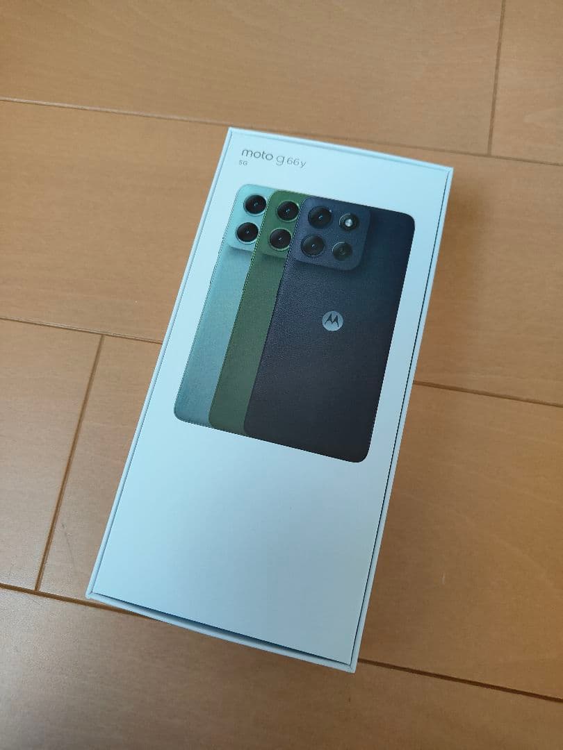 モトローラ　moto g66y 5G　ブラックオイスター　新品未使用 未開封品