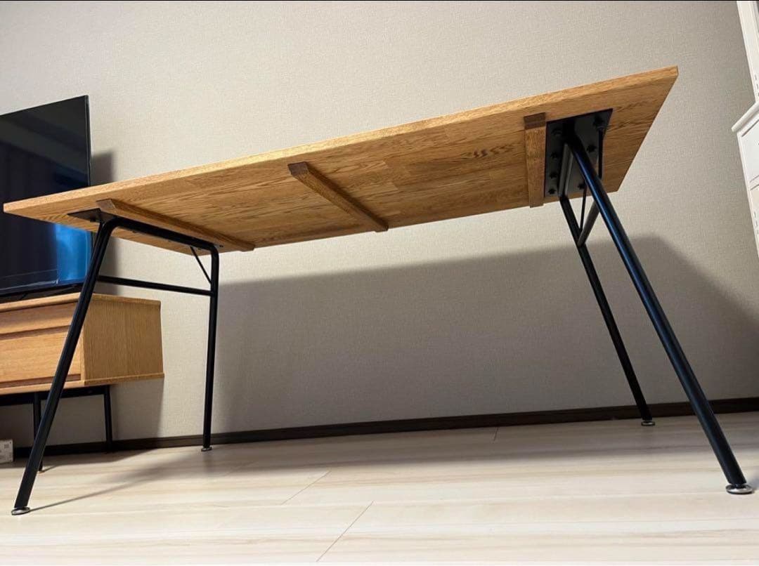 【送料込】モモナチュラル/momo natural　ダイニングテーブル