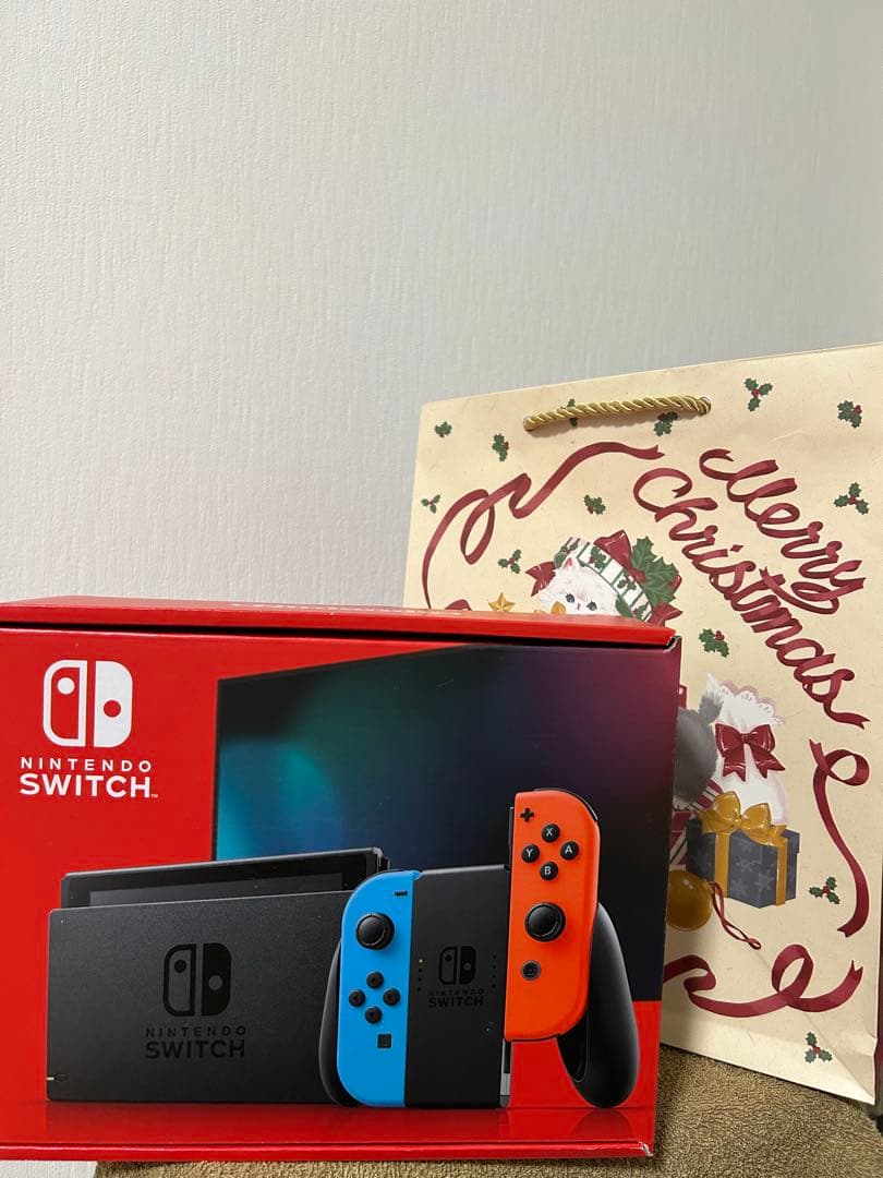 【新品未開封】Nintendo Switch 本体 青/オレンジ ジョイコン付き