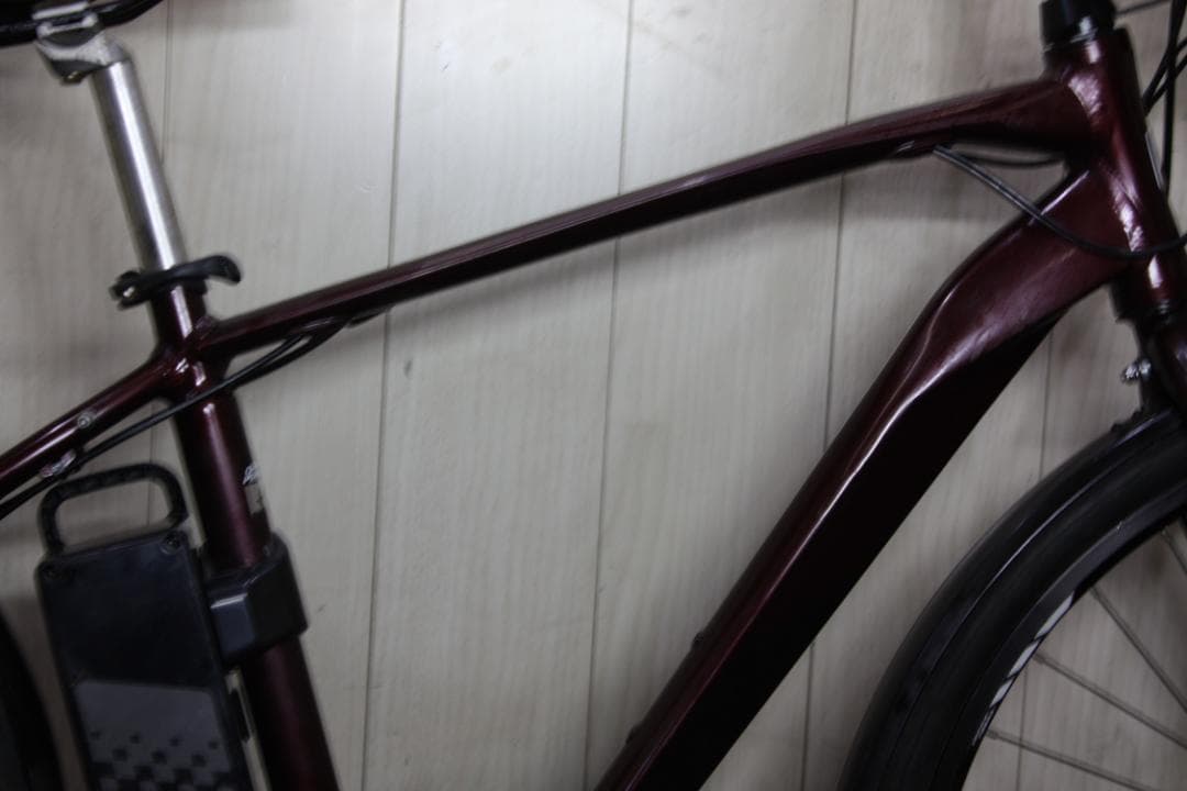 あさひ製 オフィスプレスe-L 700C 8速 大容量9.6AH クロス電動