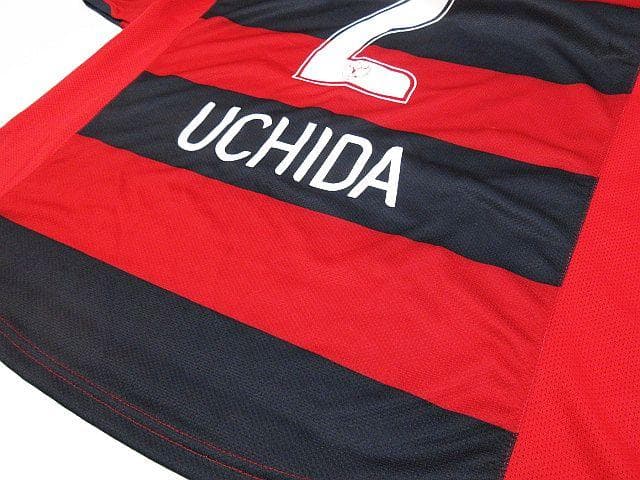 木*翔様 希少 鹿島アントラーズ 2008 ユニフォーム 内田篤人 背番号2 X