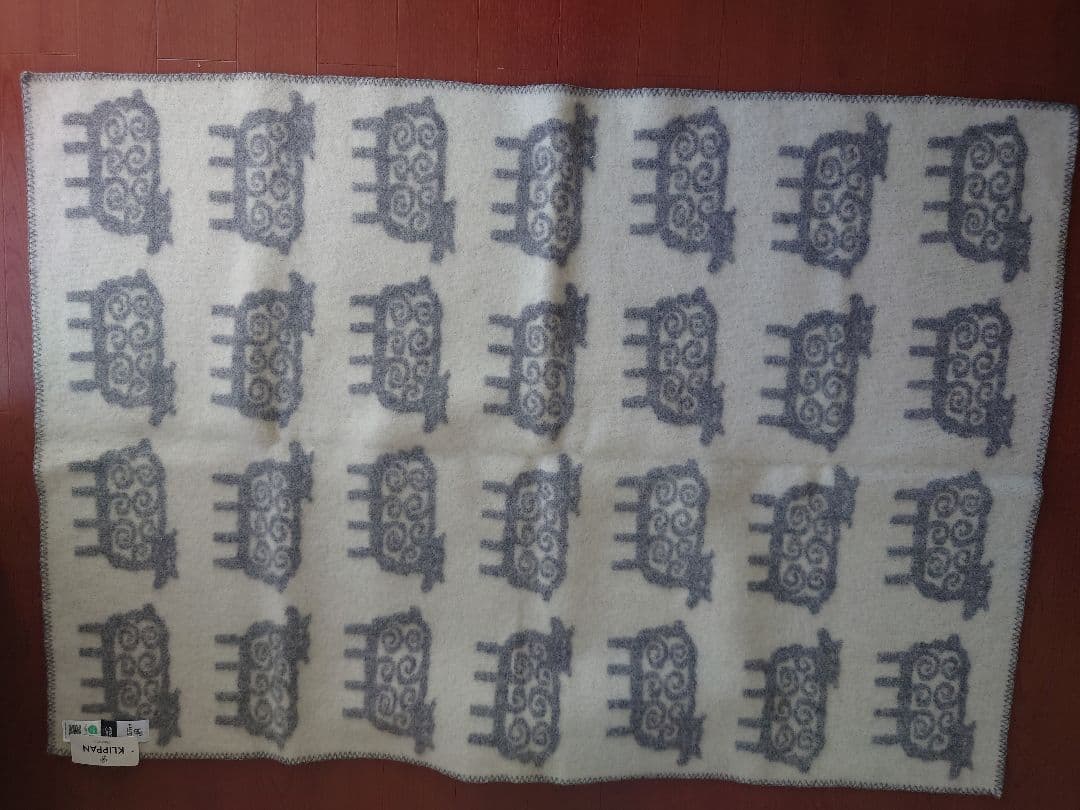 KLIPPAN クリッパン ウールブランケット（ハーフ）ヒツジ