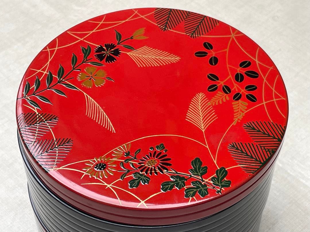 京都老舗の漆器店 象彦 お重　日本製