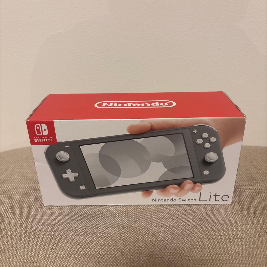 Nintendo Switch Lite グレー　新品未使用未開封