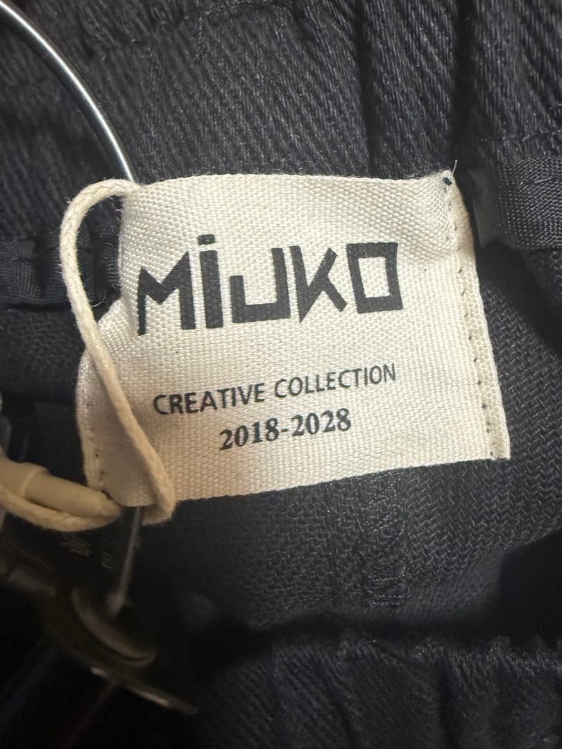 BLACKLISTS レザーワイドカーゴパンツ