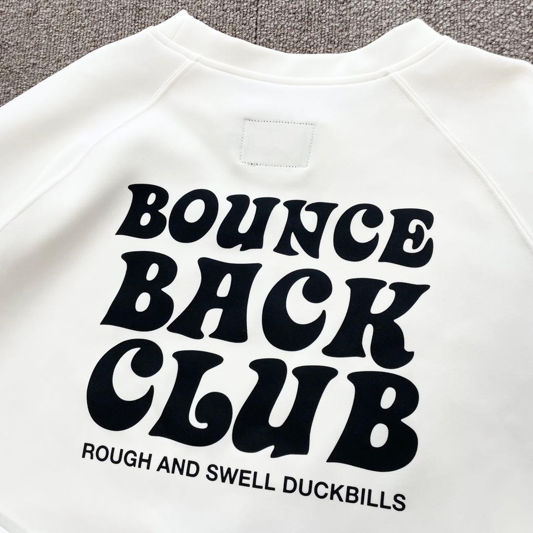 超美品　ラフアンドスウェル　スウェット　プルオーバー　ダンボールニット