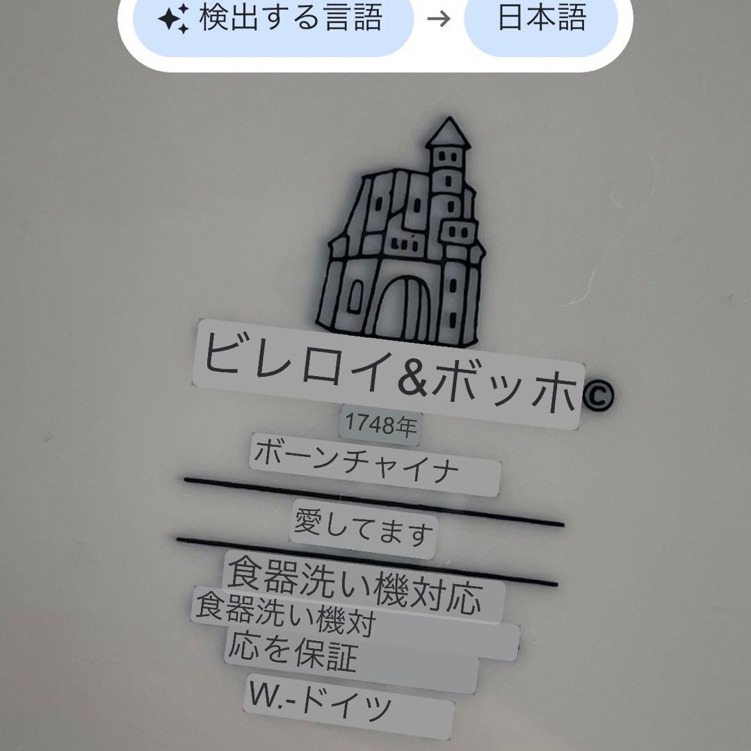 【超希少】ビレロイ&ボッホ｜ティアモ｜Tiamo｜21cmプレート｜2枚セット