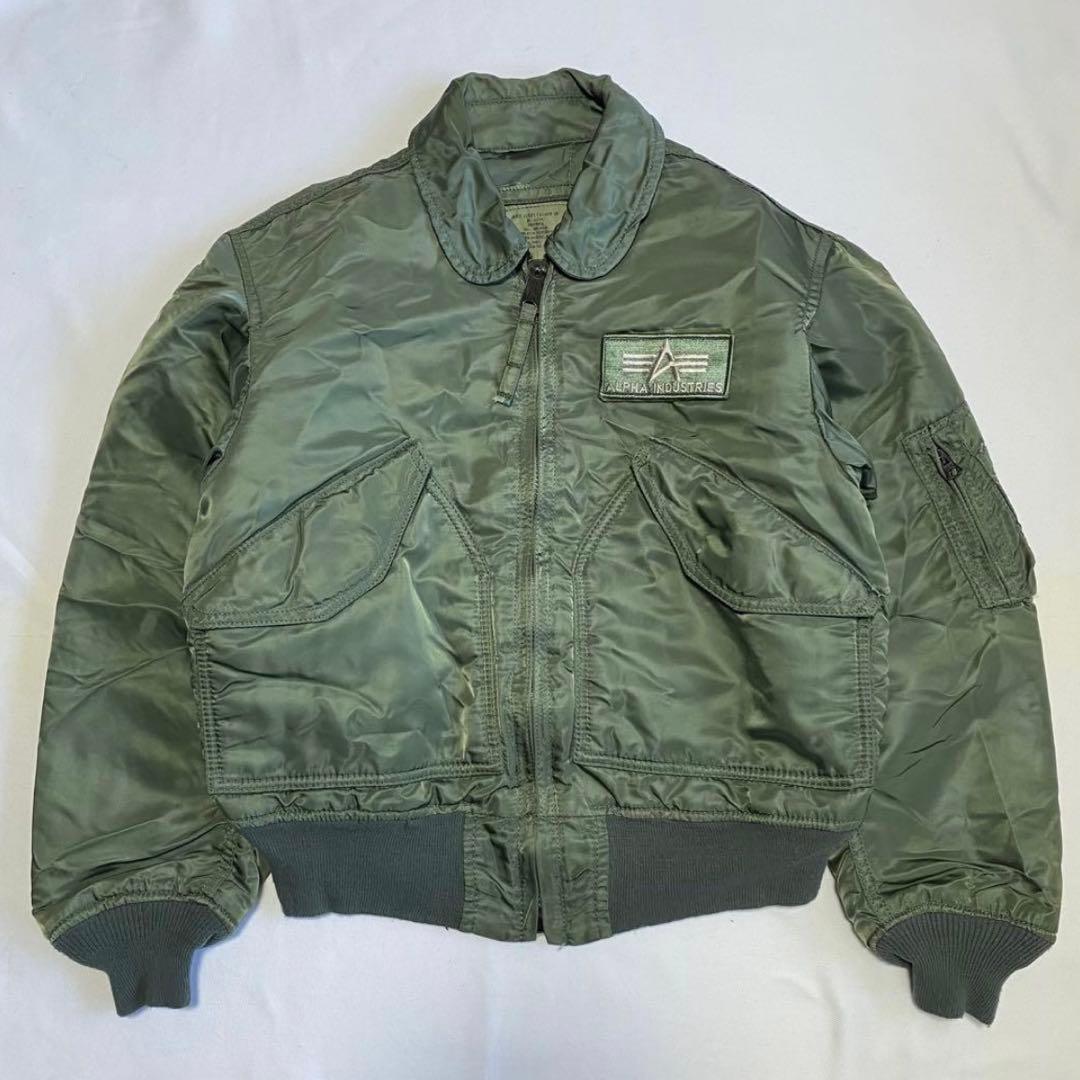 90s USA製 ALPHA CWU-45/P フライトジャケット MA-1
