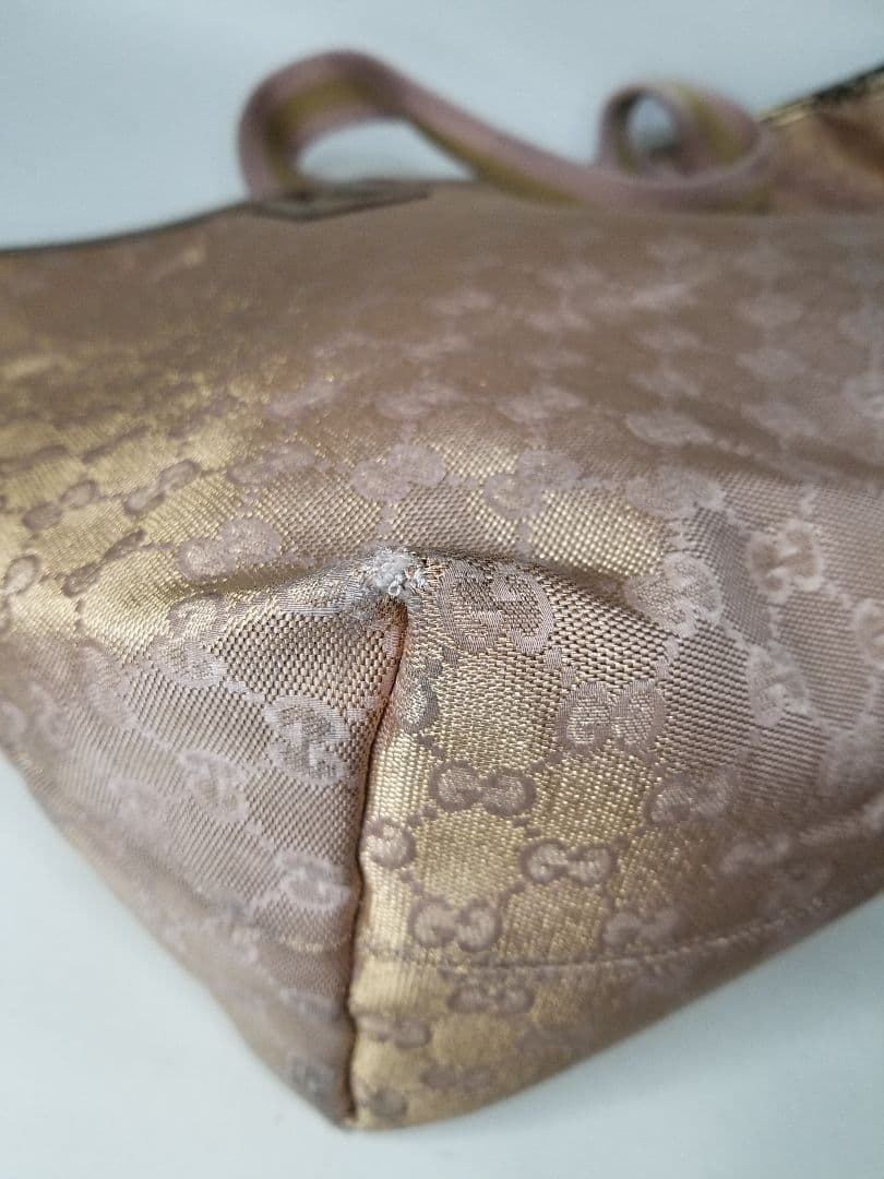 GUCCI GGキャンバス トートバッグ/ショルダーバッグ（ナイロンキャンバス）