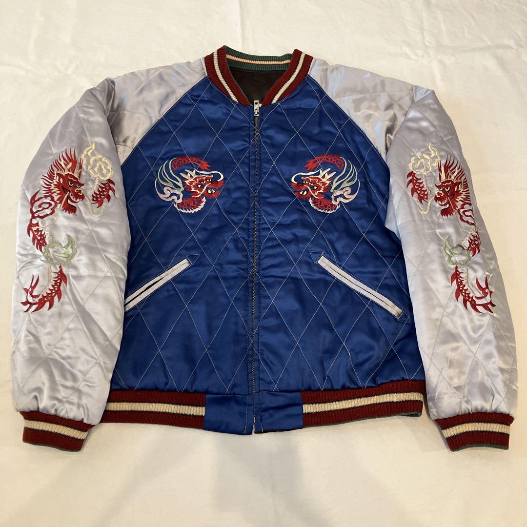 90年代 テーラー東洋 スカジャン リバーシブル 希少 ヴィンテージ