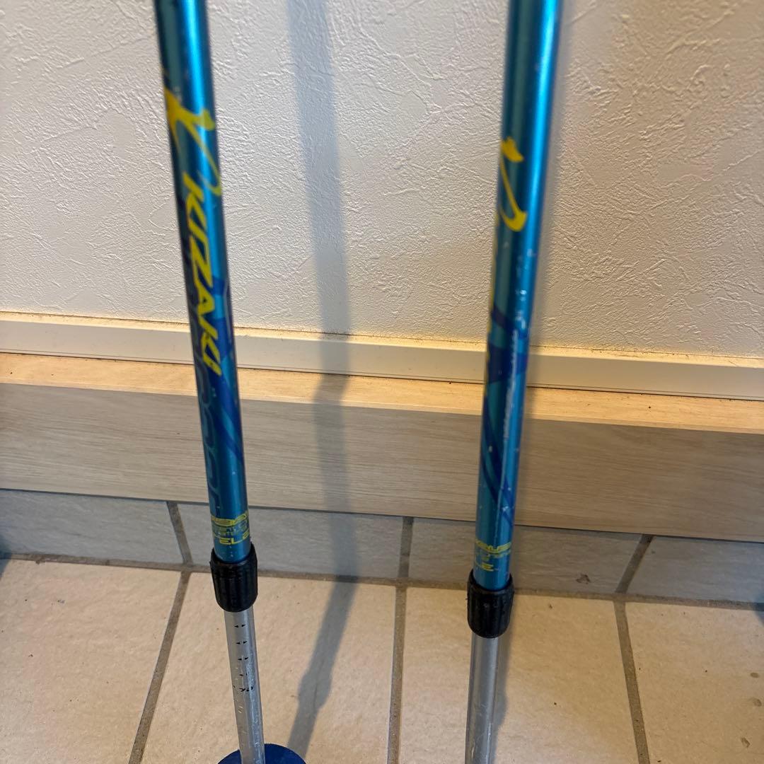 HEAD ERA 2.0 スキー板 107cm ビンディング、伸縮式ストック付き