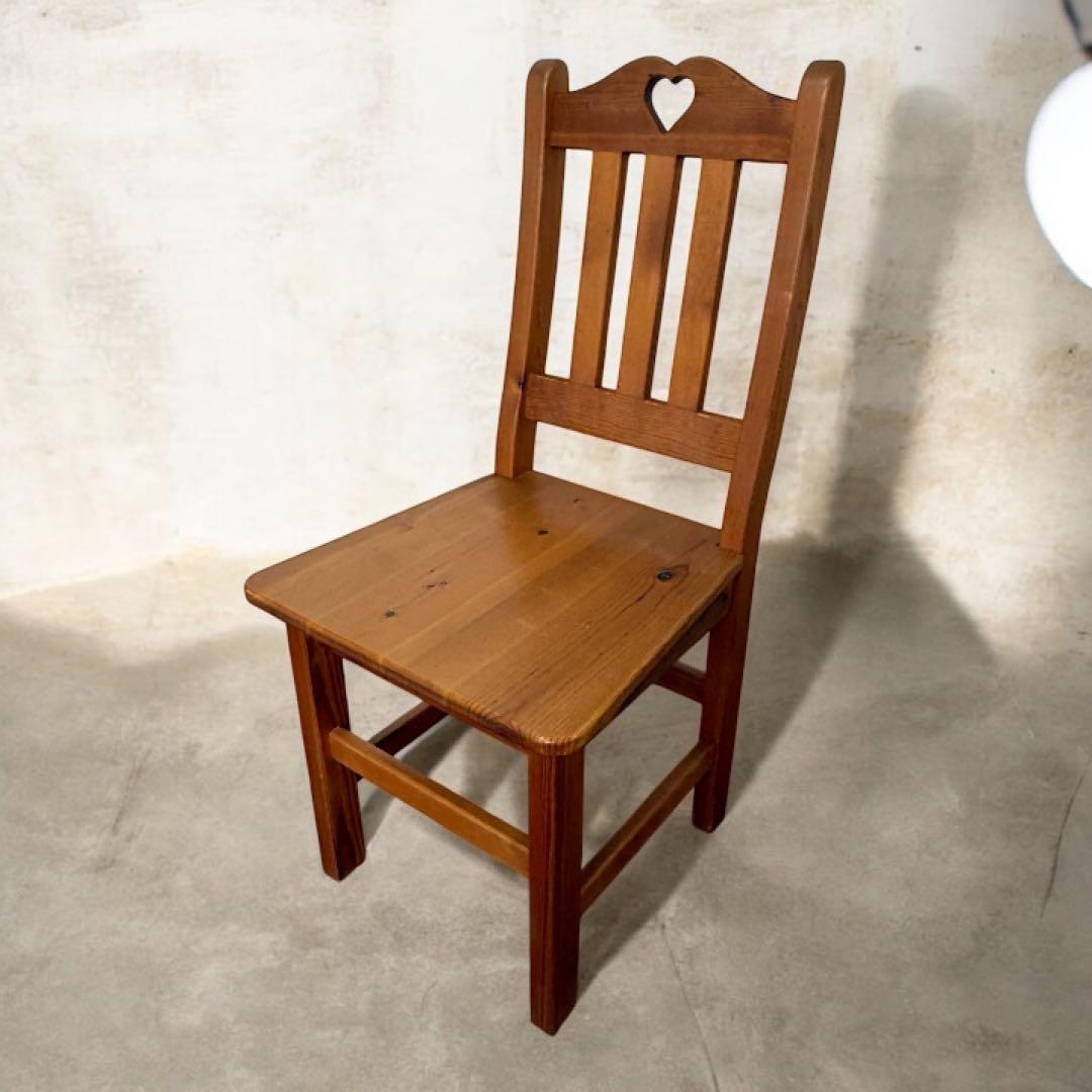 MARIA GARDEN 木製ダイニングチェア ハート型