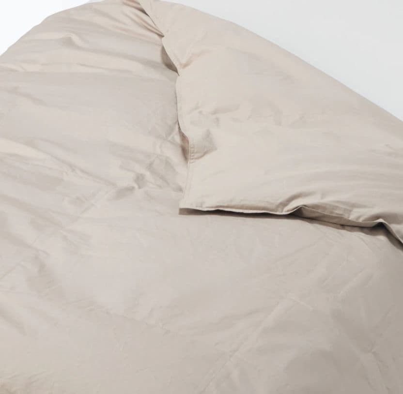 無印良品　カバーがなくても使える　洗える羽毛薄掛ふとん／Ｄ
