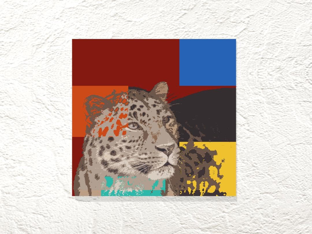 ファブリックパネル ファブリックボード 『Leopard』