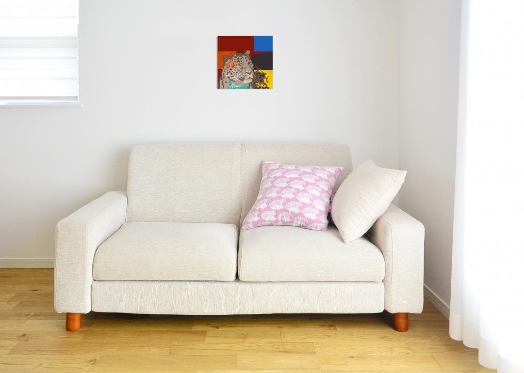 ファブリックパネル ファブリックボード 『Leopard』