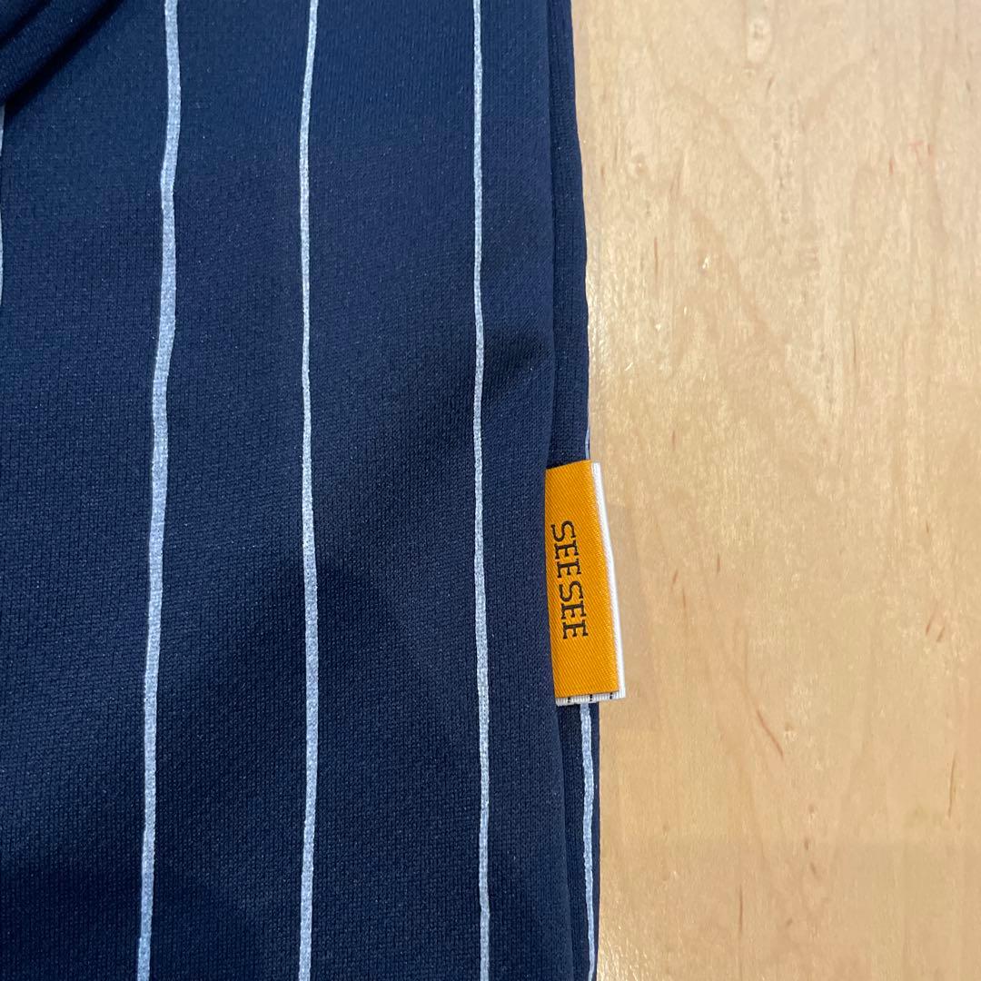 SEE SEE x S.F.C Game LS Stripe Tee【L】