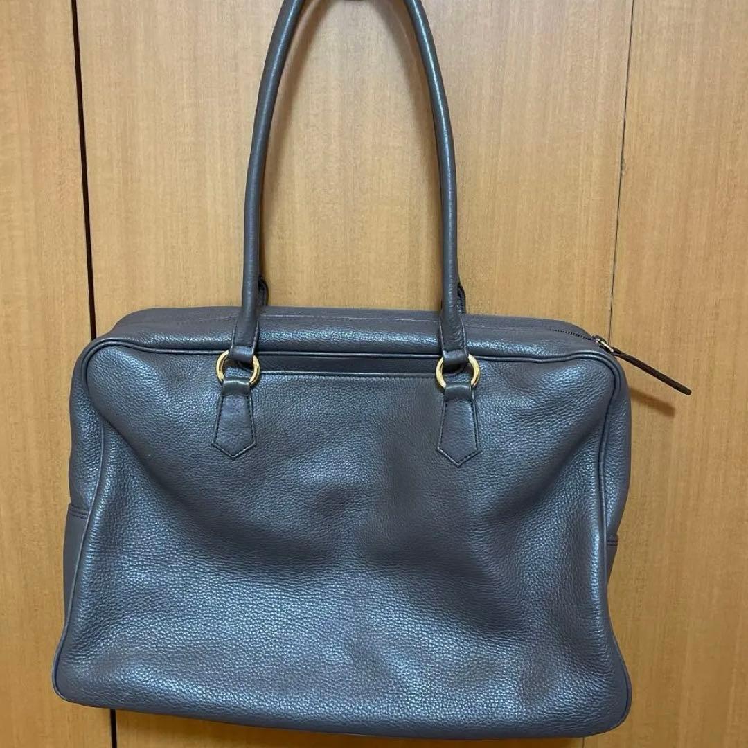 【極美品・A4可】濱野皮革工藝 HAMANO エヴィ ボストン ラージ