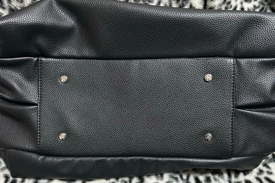 Vivienne Westwood ボストンバッグ ブラック レザー ORB 黒
