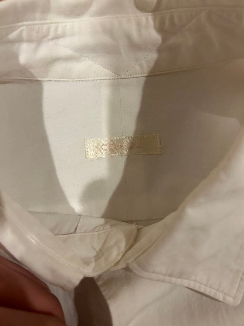 19aw COMOLI コモリシャツ コットン長袖シャツ