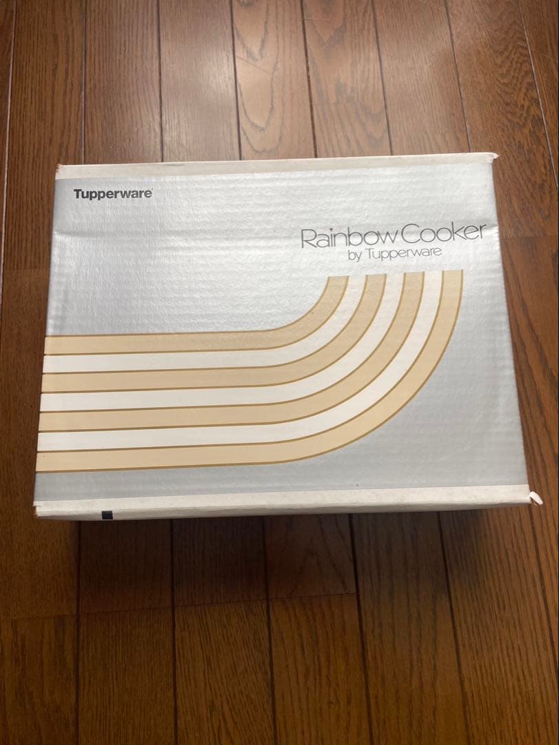 新品　未使用　日本タッパーウェア レインボークッカー 両手鍋　19cm 深鍋