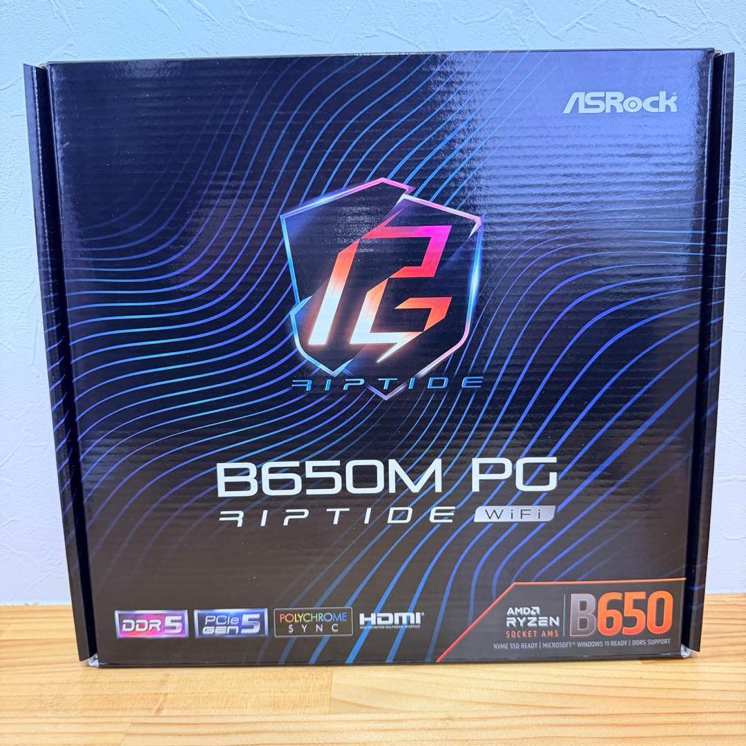 ASRock マザーボード B650 PG Lightning AMD Ryze