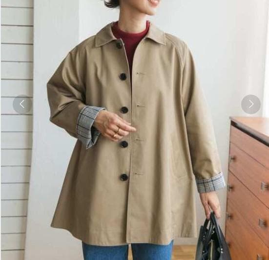 【未使用】DOORS リバーシブルステンカラーコート