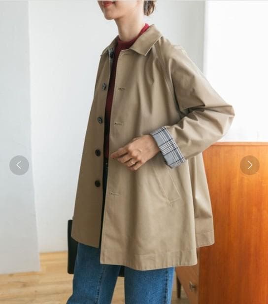 【未使用】DOORS リバーシブルステンカラーコート