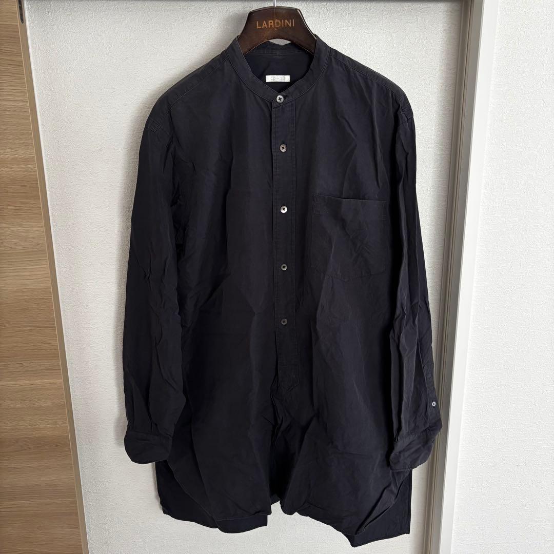 【名作良品】comoli コモリ バンドカラーシャツ 2