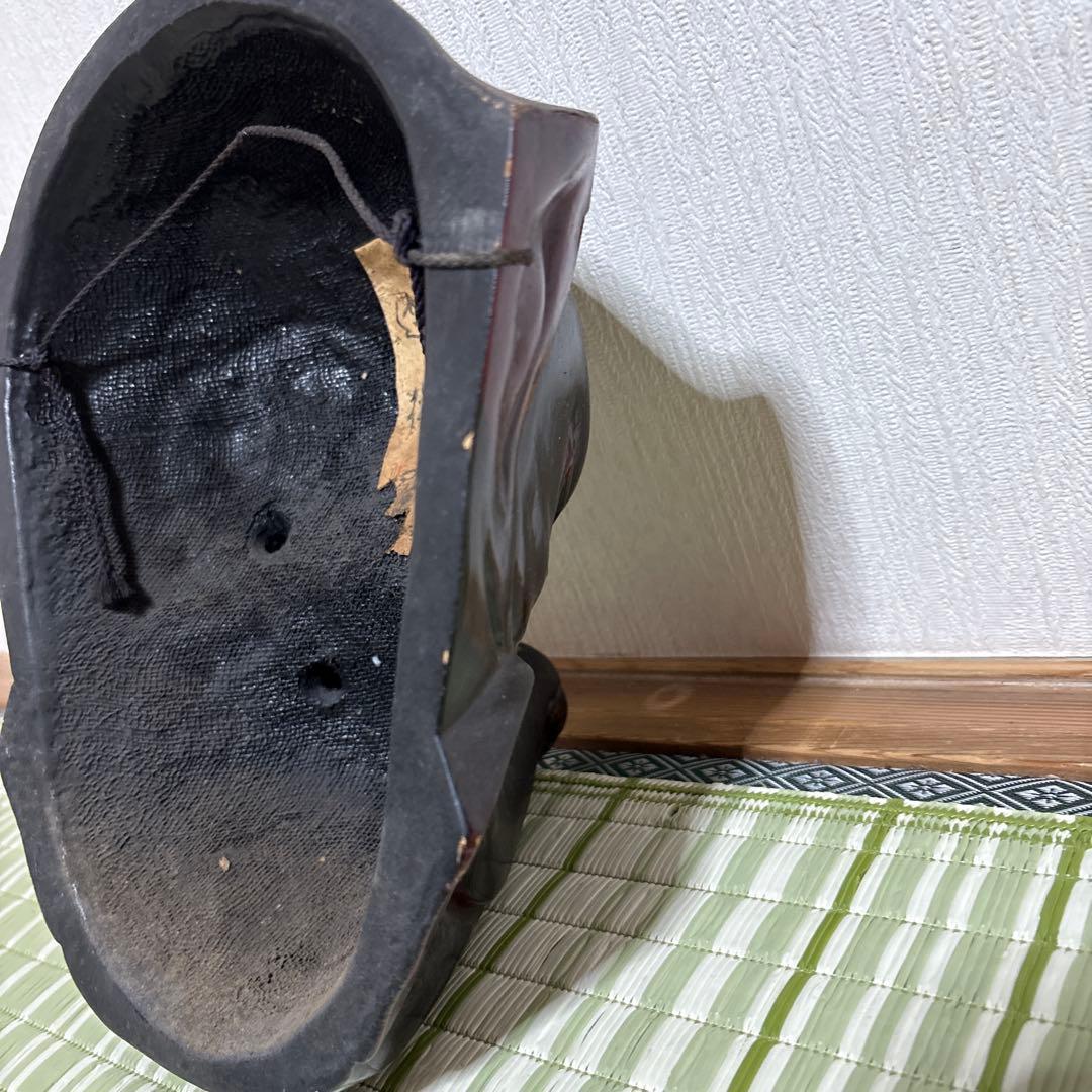 双芸社 乾漆 迦楼羅 カルラ 能面 面 お面 伎楽 神楽 双藝社 般若　烏丸　鬼