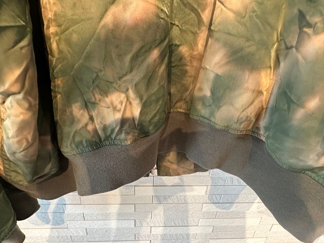 KIDILL 花柄刺繍 MA-1ジャケット