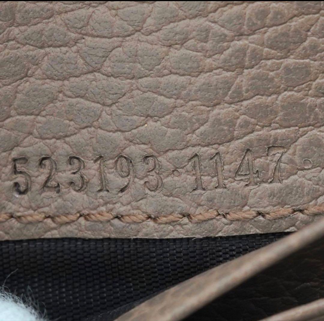 ✨未使用展示品✨　GUCCI ミニ財布　マーモント　二つ折り　GG