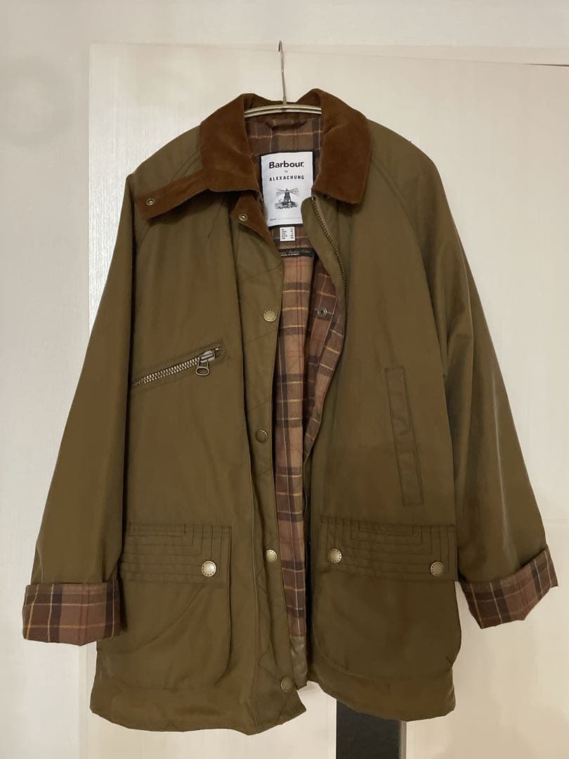 Barbour BY ALEXACHUNG カルメンワックスジャケット