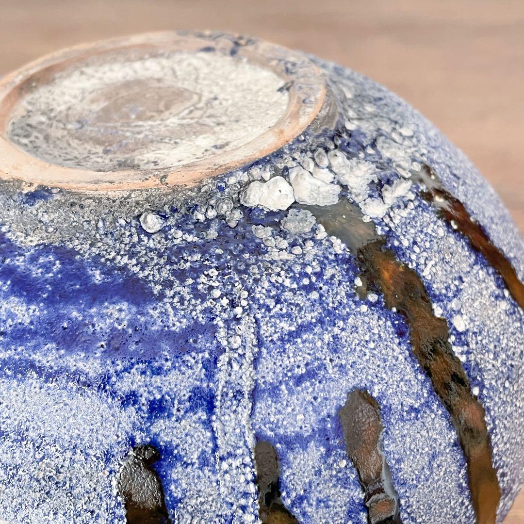 【ドイツ Studio potteryの花瓶 】Fat lava 273