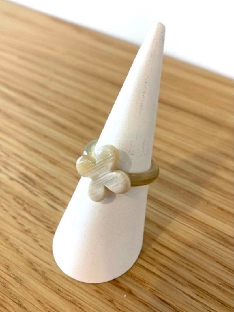 水牛の角　クローバーリング