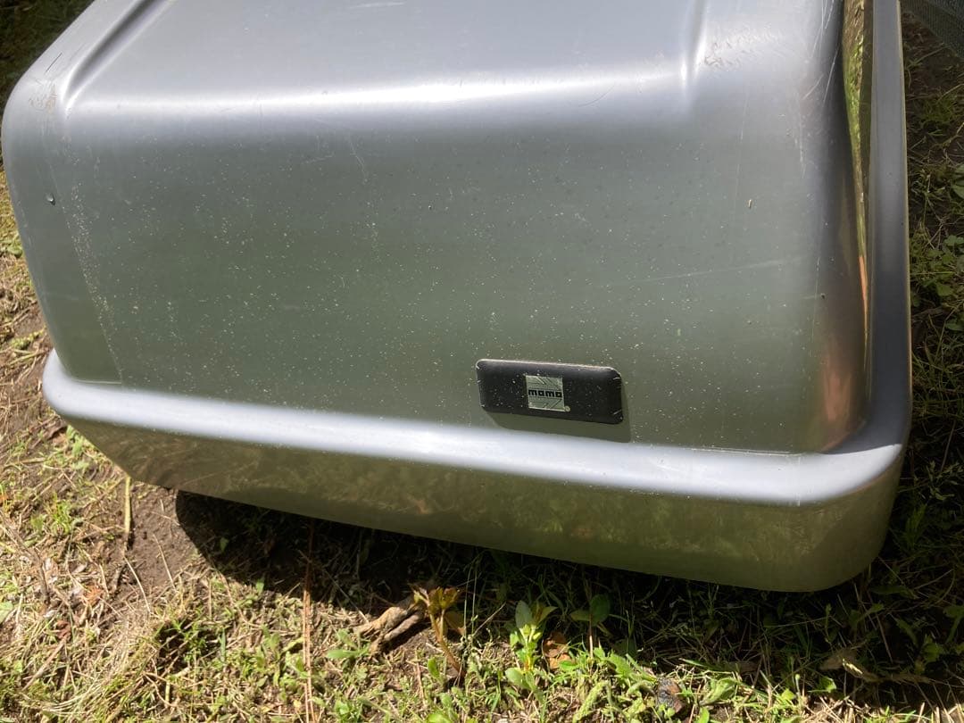 引取限定　momo SportBag シルバー　モモ　ルーフ　キャリア　ボックス