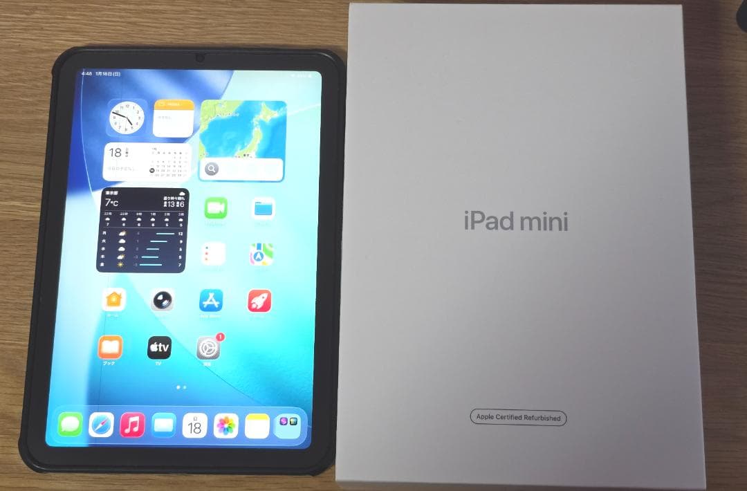 iPad mini6 64GB Wi-Fi 表示不良あり／箱あり／修理・部品取り