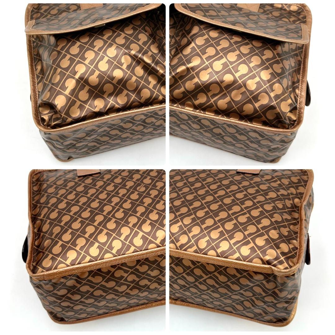 GHERARDINI ソフティ ダブルポケット ブロンズ トートバッグ G金具