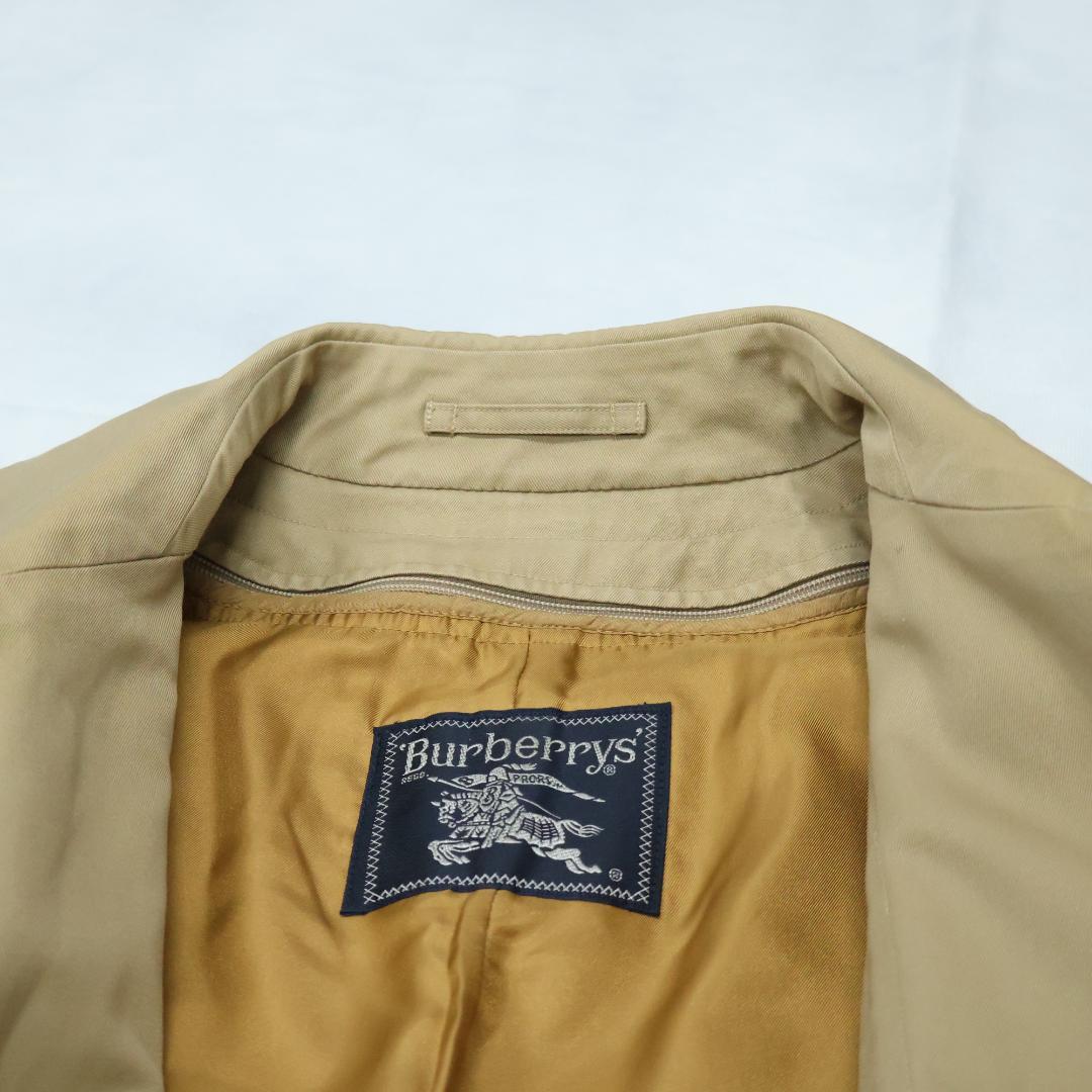 バーバリー ステンカラーコート ノバチェック ライナー付 Sサイズ ベージュ