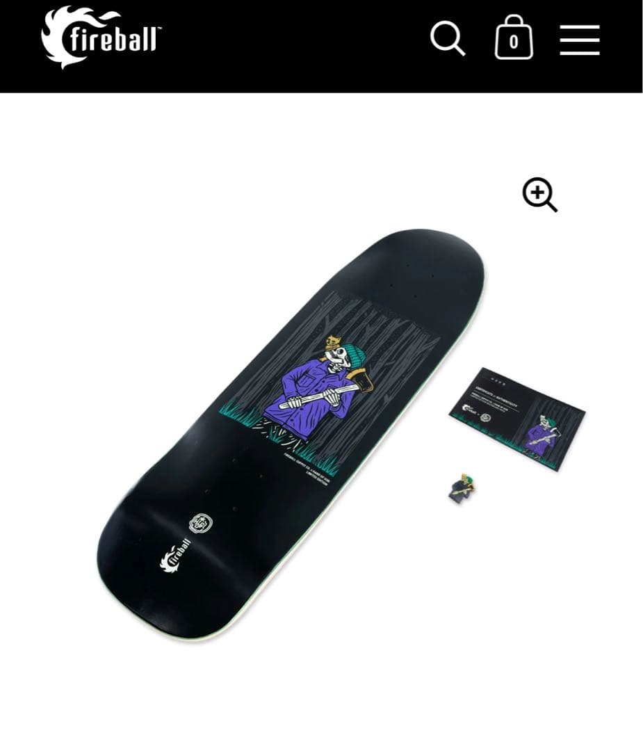 s3☆新品 未使用☆ fireball スケートボード クルーザー コンプリート
