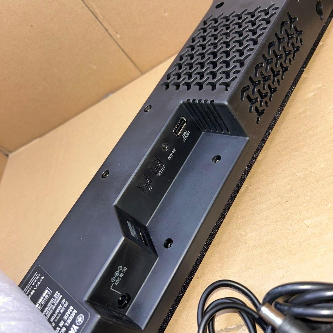 ヤマハ　コンパクトサウンドバー SR-C20A ブラック