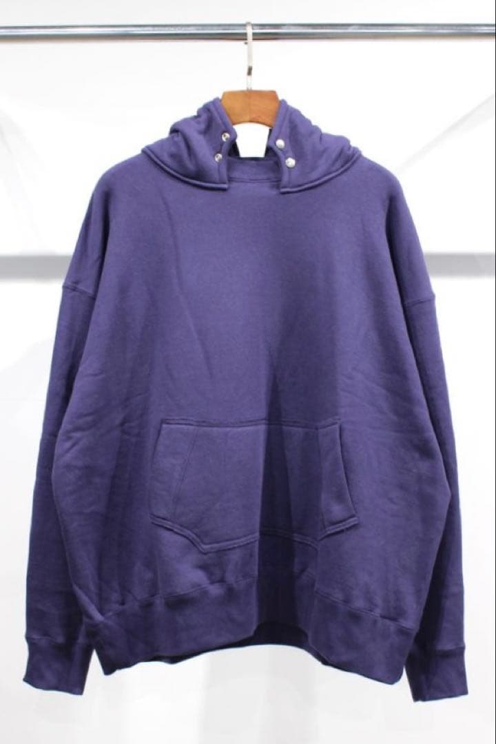 INTERIM ネイビー ナス紺 後付けパーカー アフターフーディ インテリム