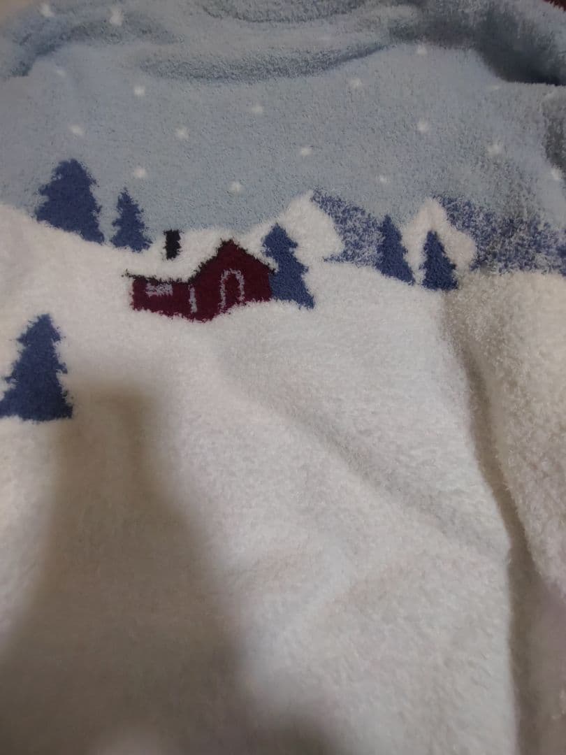 HOLIDAYスキーベアジャガードプルオーバー ミント