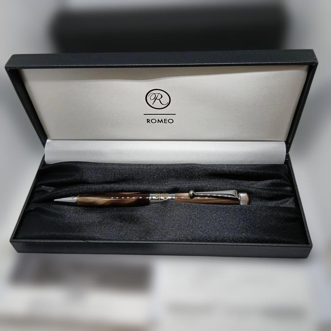 ROMEO ロメオ　No.3　イタリアングレイ　細軸 ボールペン 　R234