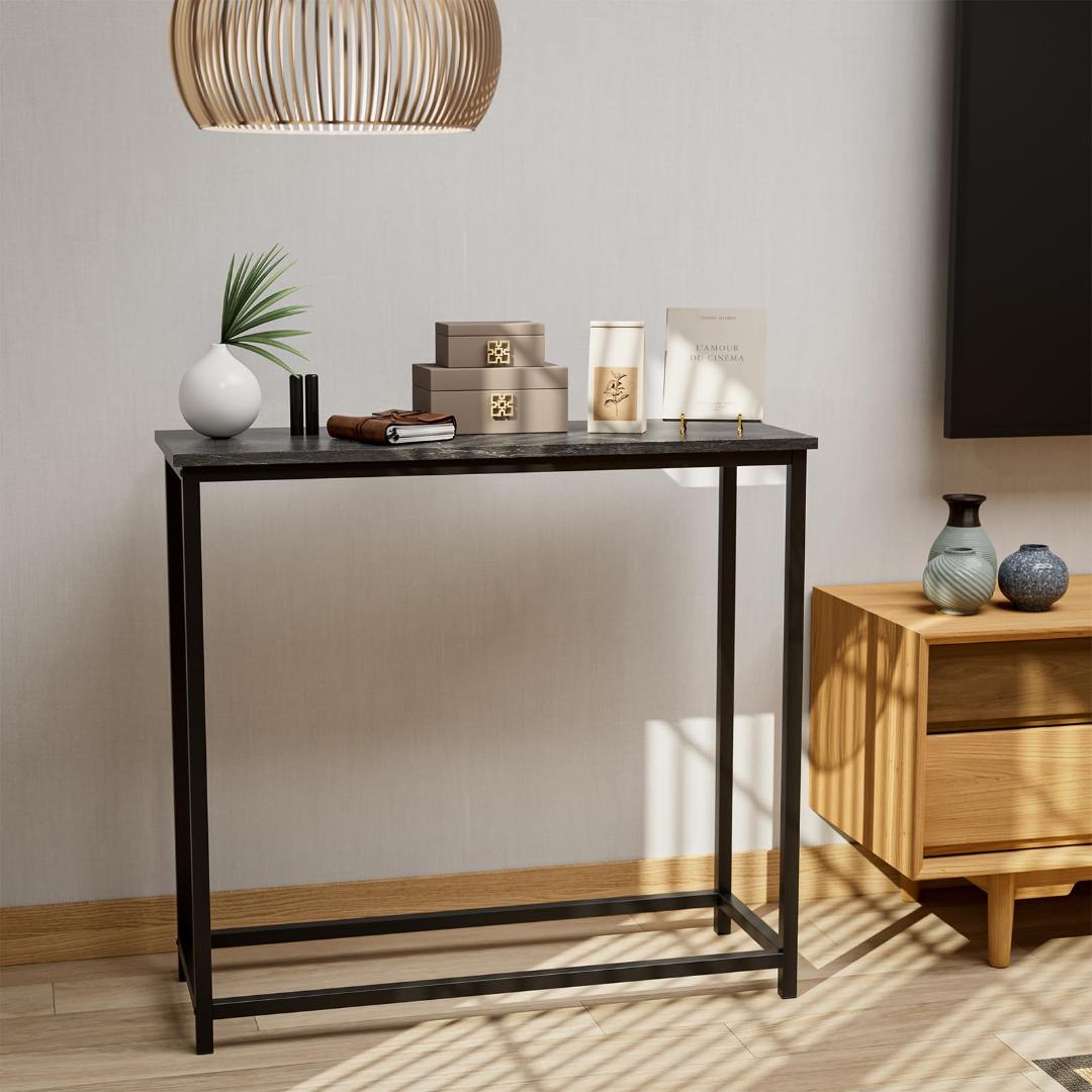 大理石 コンパクトの玄関テーブル インテリアほどの高級感