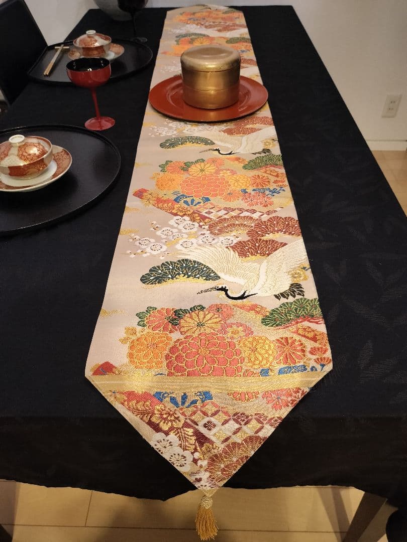 A953高級ひな祭り‼️花嫁衣装帯‼️1ｍ94cm