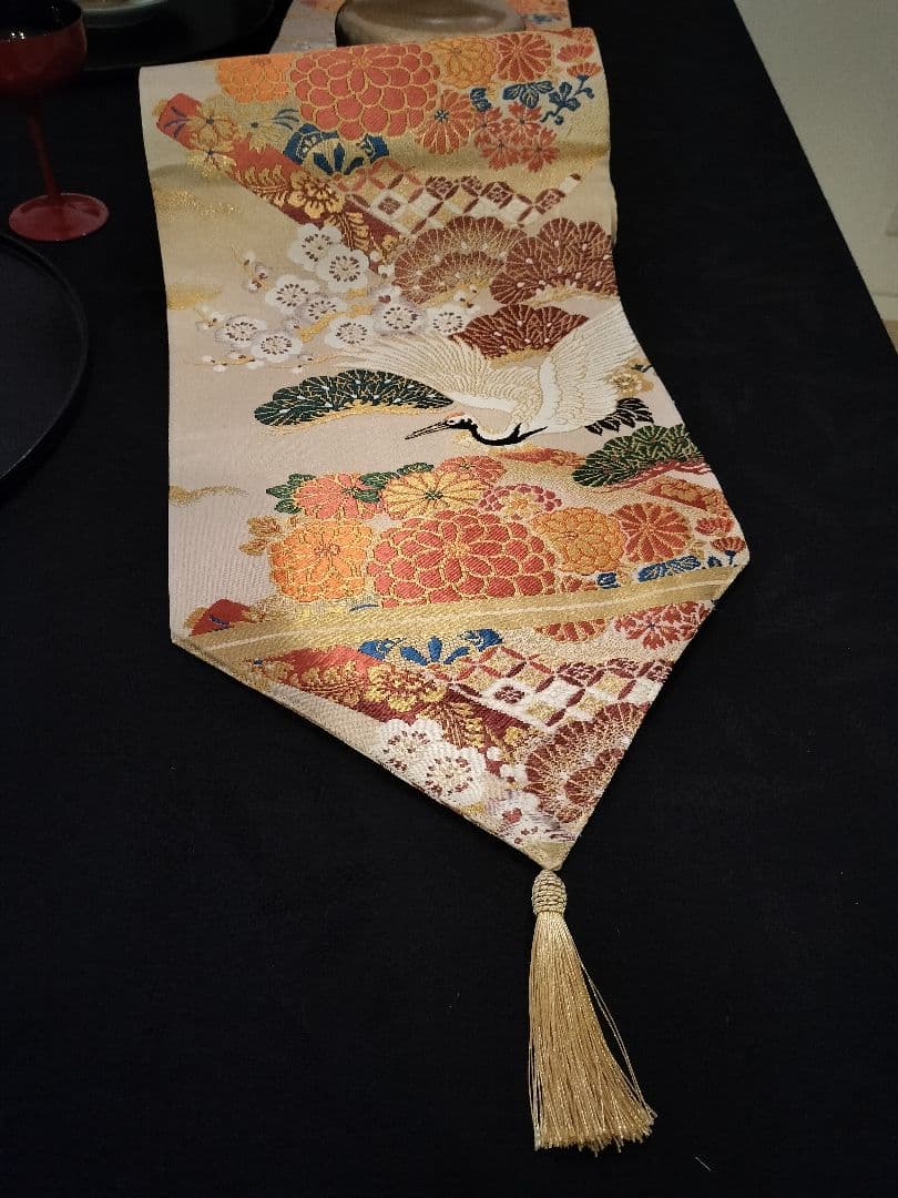 A953高級ひな祭り‼️花嫁衣装帯‼️1ｍ94cm