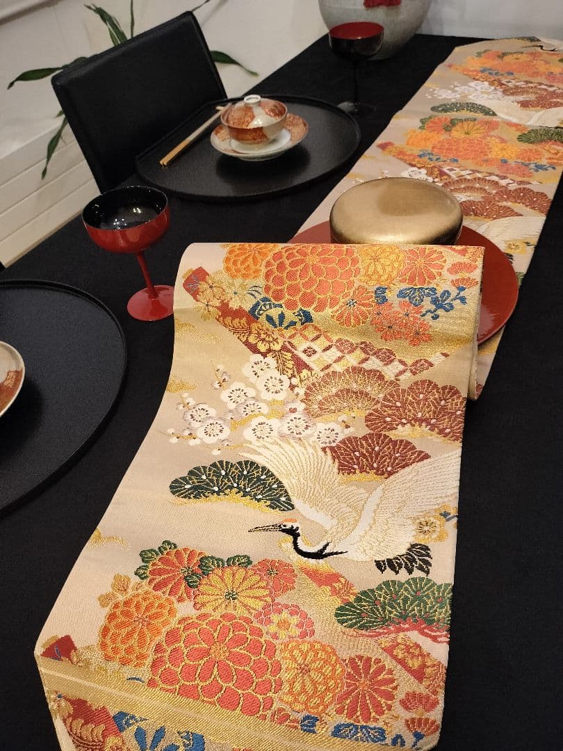 A953高級ひな祭り‼️花嫁衣装帯‼️1ｍ94cm