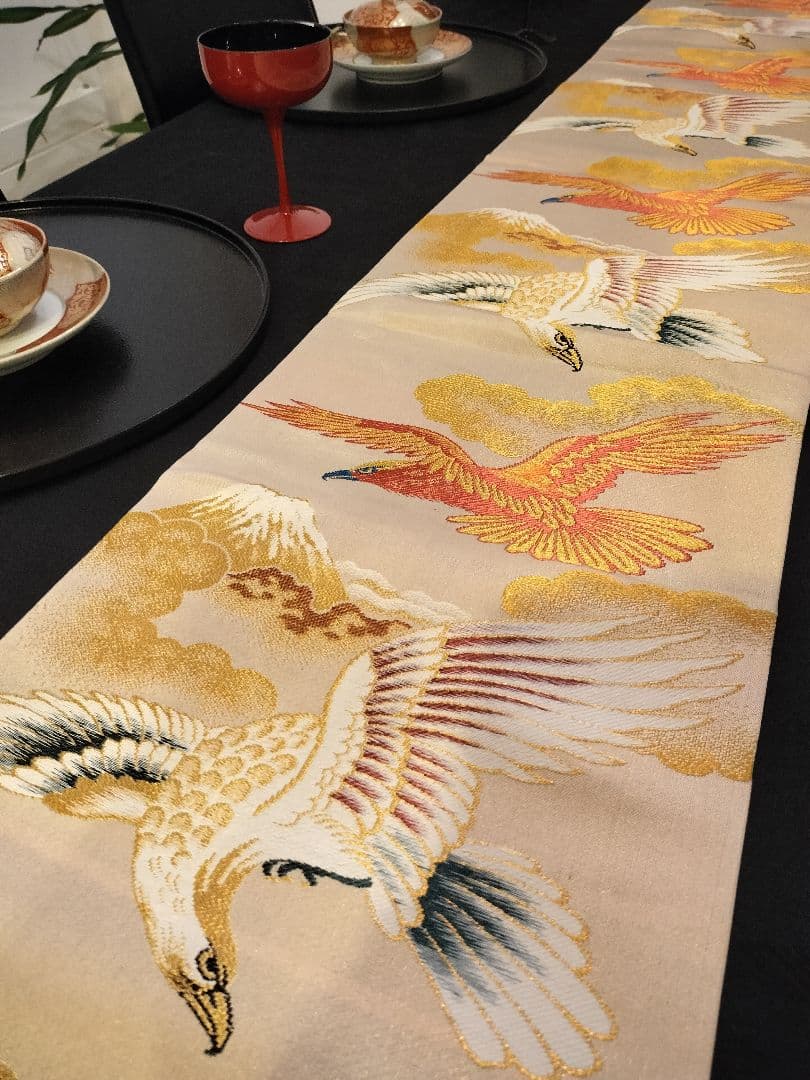 A953高級ひな祭り‼️花嫁衣装帯‼️1ｍ94cm