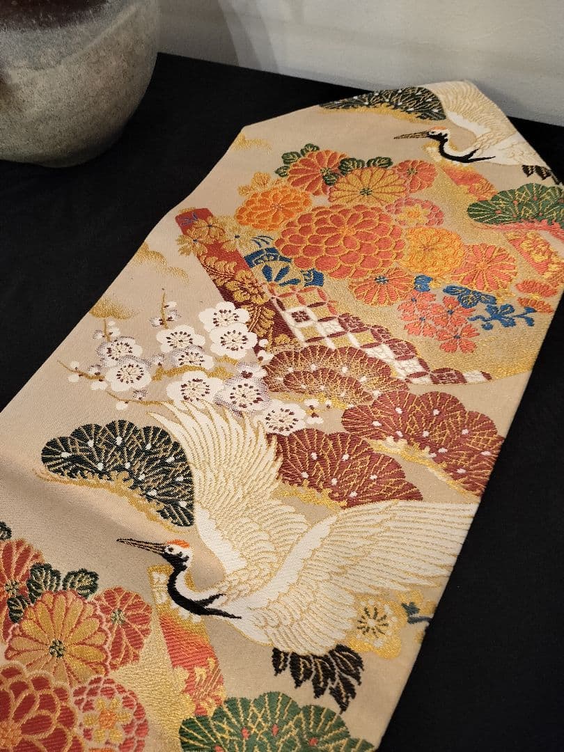 A953高級ひな祭り‼️花嫁衣装帯‼️1ｍ94cm