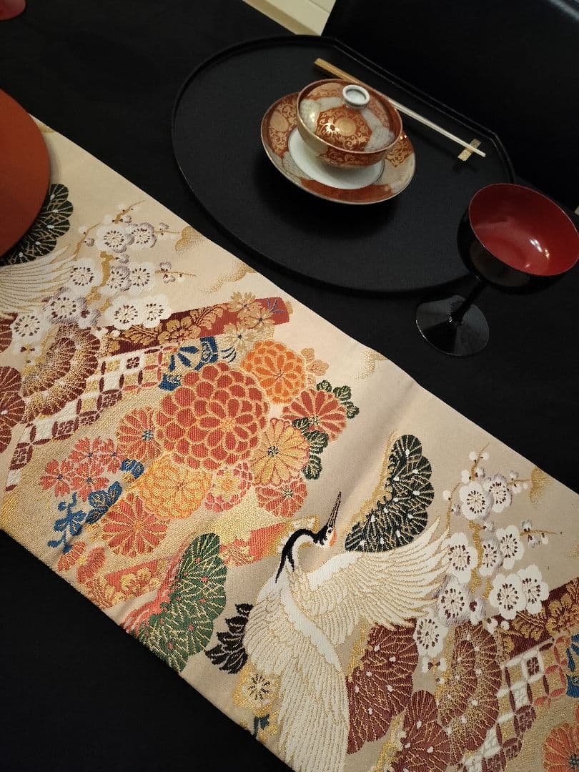 A953高級ひな祭り‼️花嫁衣装帯‼️1ｍ94cm